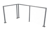 Cable Railing System with Posts